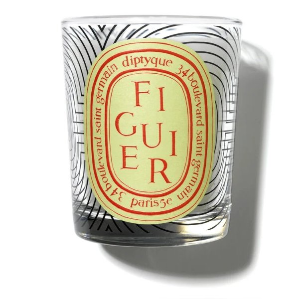 Scented Candle Graphic Collection Figuier by Diptyque