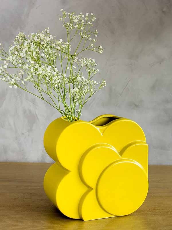 Ceramic Vase (Yellow)