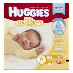 Select Huggies Little Snugglers Diapers @ Amazon