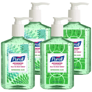 Purell 9674-06-ECDECO Advanced Design Series Hand Sanitizer, 8 oz Bottles (Pack of 4)@Amazon