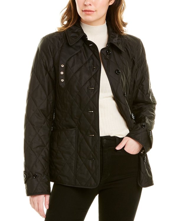 Diamond Quilted Thermoregulated Jacket