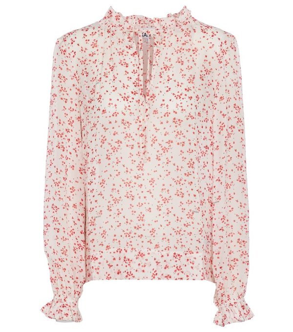 Floral georgette blouse