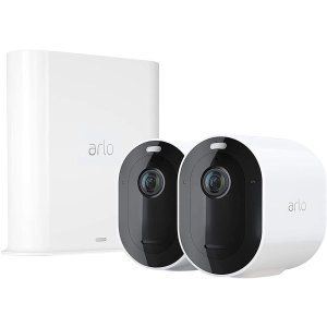 限今天：Arlo Pro 3 2K HDR 家庭安防系统 2支摄像头装