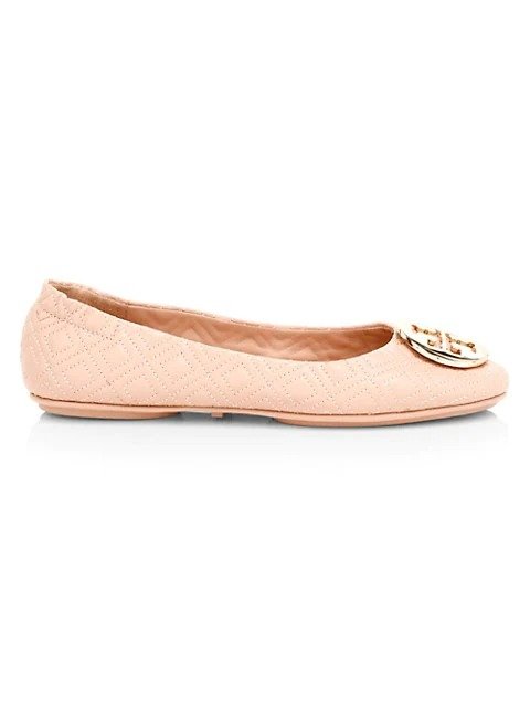 Minnie Quilted Leather Ballet Flats