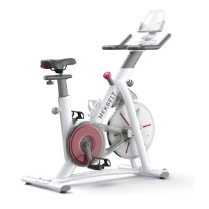 Indoor Cycling Bike, Mekbelt Exercise Bike Supports Bluetooth Connected Smart Stationary Bike with Silent Magnetic Resistance 100 Levels for Home Gym Exercise