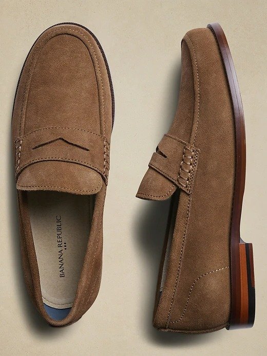 Suede Penny LoaferPRODUCT DETAILSFABRIC & CARE