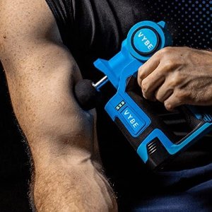 Exerscribe Personal Percussion Massage Gun - Vybe Handheld Deep Muscle Massager