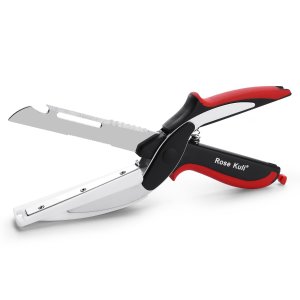 Rose Kuli Smart Food Cutter Stainless Steel Kitchen Scissors Slicer