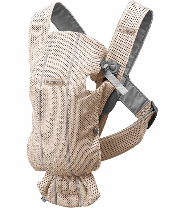 Baby Carrier Mini, 3D Mesh - Pearly Pink