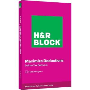 H&R Block 专业报税软件2020 Premium版 $45收