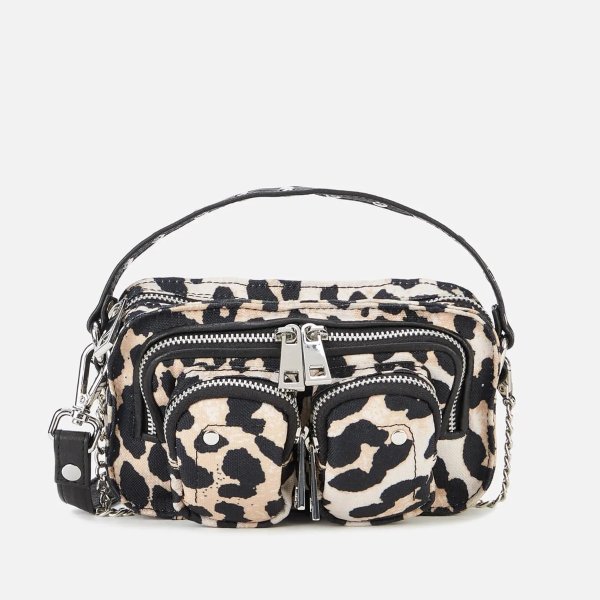Women's Helena Recycled Canvas Bag - Leopard
