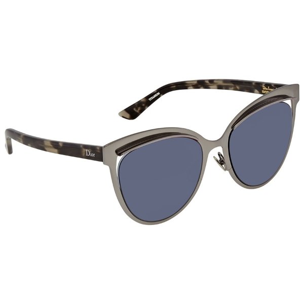 Blue Avio Cat Eye Ladies Sunglasses DIORINSPIRED 1SQ/KU 54