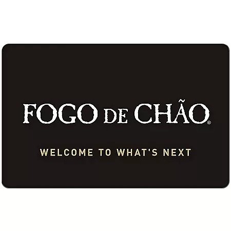 Fogo De Chao $100 Value Gift Cards - 2 x $50 - Sam's Club
