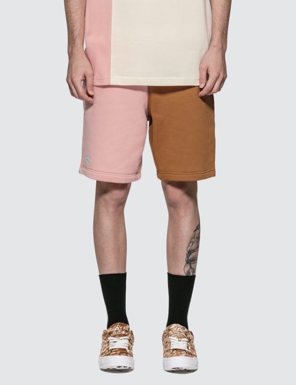 GOLF le FLEUR* x Lacoste Colorblock Jersey短裤