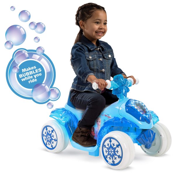 Frozen 6V Electric Ride-On Quad Toddler Toy by Huffy