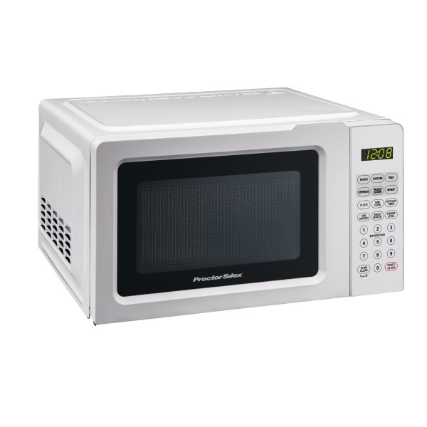 Silex 0.7 Cu.ft Black Digital Microwave Oven