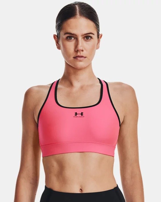 Women's HeatGear® Mid Padless Sports Bra 运动bra £15.97 超值好货