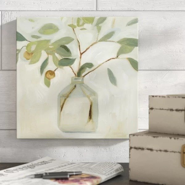 Neutral Arrangement I by Emma Scarvey - Painting Print on CanvasNeutral Arrangement I by Emma Scarvey - Painting Print on CanvasRatings & ReviewsCustomer PhotosMore to Explore