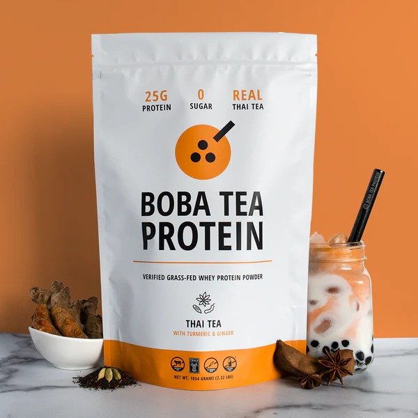 Boba Tea Protein Thai Tea