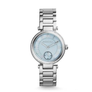 MICHAEL KORS  Skylar Silver-Tone Bracelet Watch @ Michael Kors