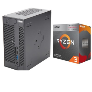 AMD Ryzen 3 3200G + ASROCK A300W mini ITX 机箱套装