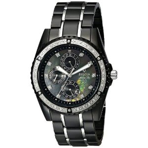 Bulova Men's 98E003 Marine Star Diamond Accented Watch
