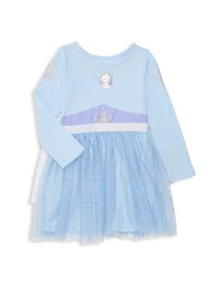 Disney Frozen Little Girl's Disney's Frozen 2 Caped Dress