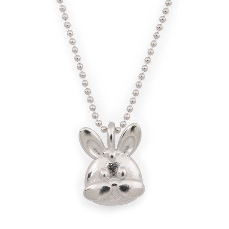 Made In Italy Sterling Silver Bunny Necklace