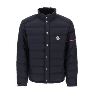 MonclerMONCLER colombian down jacket with canvas inserts