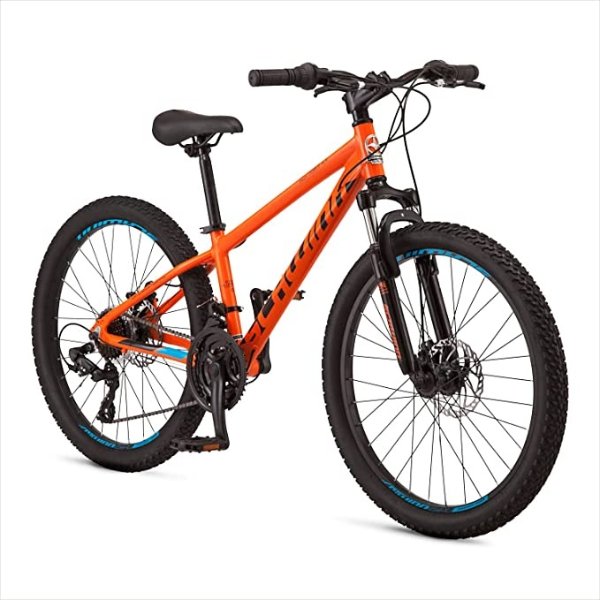 High Timber Youth/Adult Mountain Bike, Aluminum and Steel Frame Options, 7-21 Speeds Options, 24-29-Inch Wheels, Multiple Colors