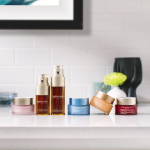 Last Day: FREE 12-Piece Gift with any $125+  @ Clarins