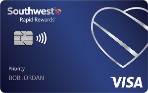 Earn 50,000 points.Southwest Rapid Rewards® Priority Credit Card