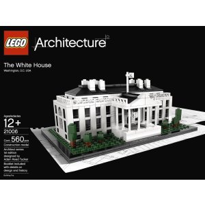 LEGO乐高 Architecture建筑系列 白宫 21006