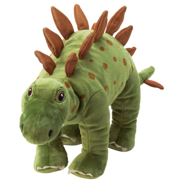 JATTELIK Soft toy, dinosaur, dinosaur/stegosaurus, 20 " - IKEA