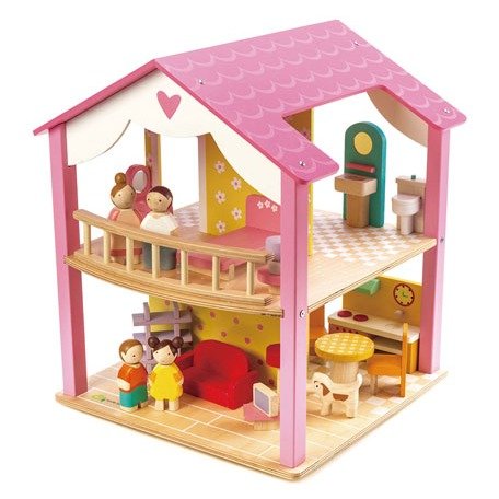 木质双层娃娃屋
