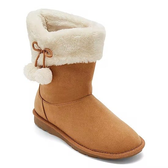 Big Girls Aubree Flat Heel Winter Boots