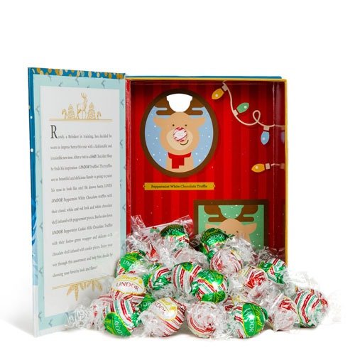 Peppermint LINDOR Truffles Holiday Story Book (40-pc, 16.9 oz)