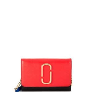 Marc Jacobs Snapshot Chain Leather Crossbody Wallet @ Lord & Taylor