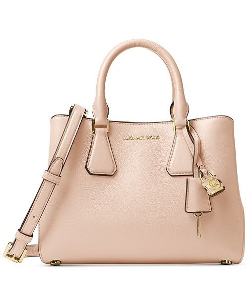 Camille Small Leather Satchel