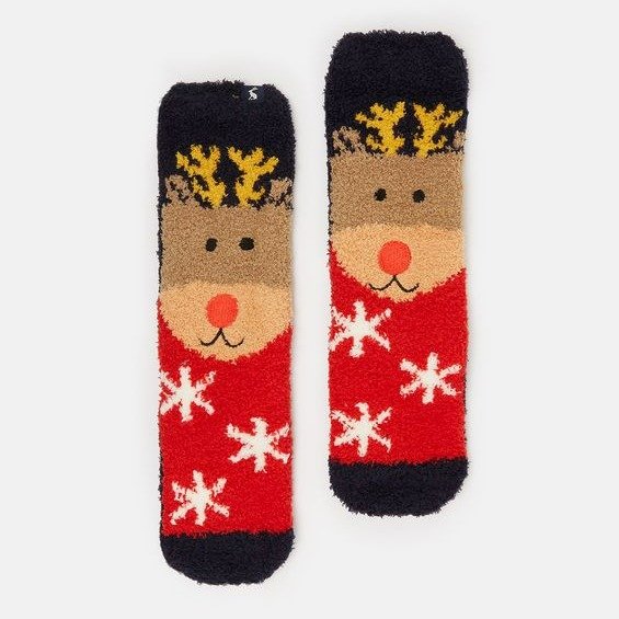 Family Festive Fluffy Socks