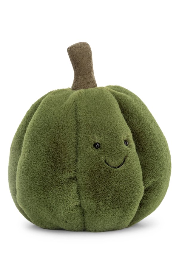 Squishy Green Squash Plush Toy