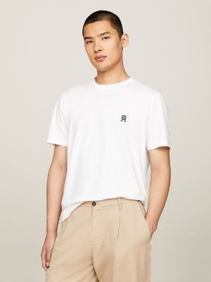 Embroidered TH Logo T-Shirt