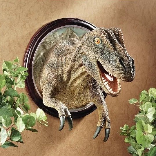 T-Rex Dinosaur Trophy Wall Décor