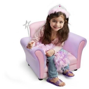 Delta Children Disney Princess Upholstered Chair