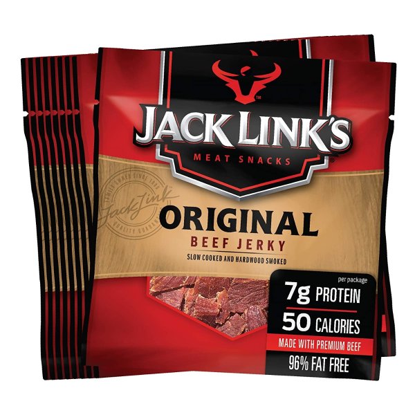 Jack Link’s Beef Jerky, Original, 0.625 Ounce 20packs