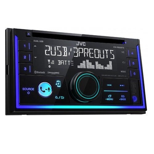 KW-R935BTS Double-DIN CD Receiver w/ Bluetooth and Dual USB Inputs