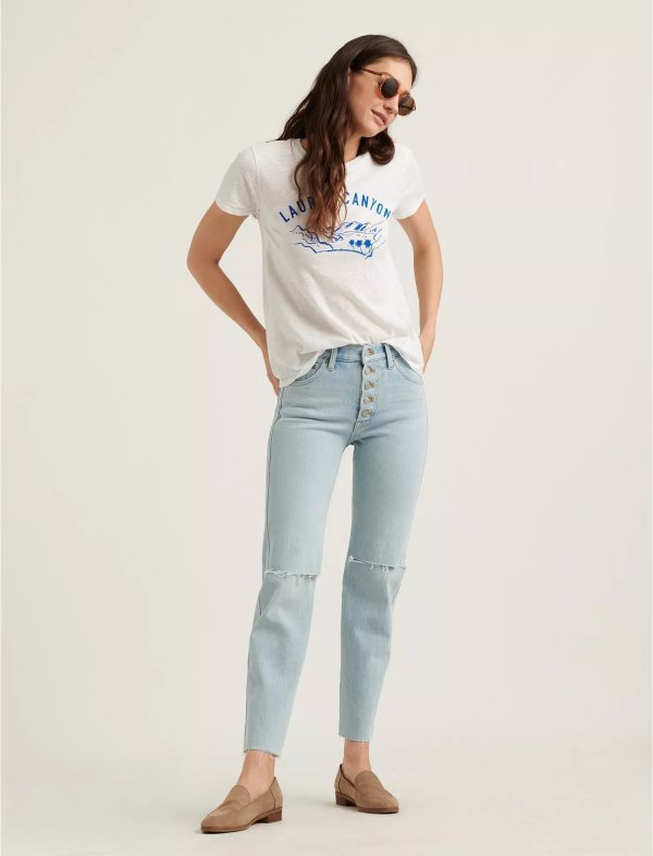 Mid Rise Authentic Straight Jean | Lucky Brand