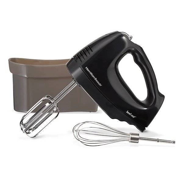 Performance 6-Speed Hand Mixer with Snap-on Case
