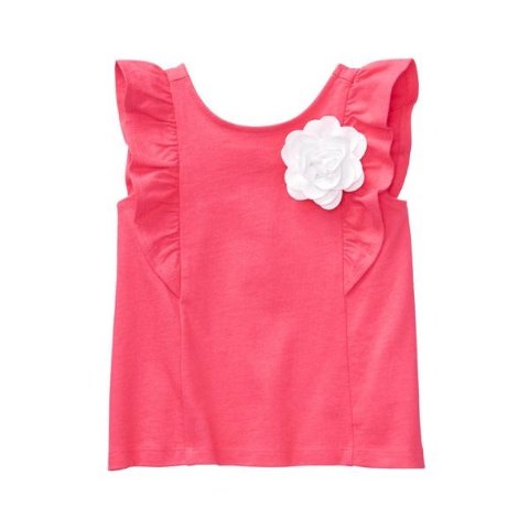 Janie and JackRuffle Bloom Top