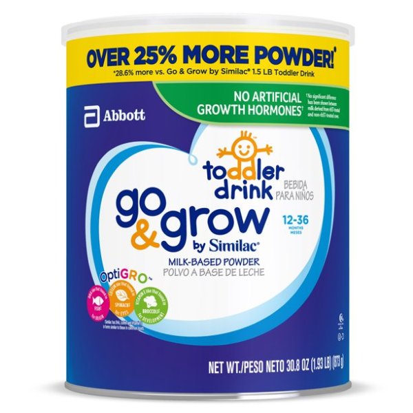 Go & Grow Milk Base Toddler Formula - 24oz